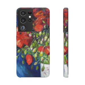Van Gogh Vase With Red Poppies - Samsung Cases S45-55a