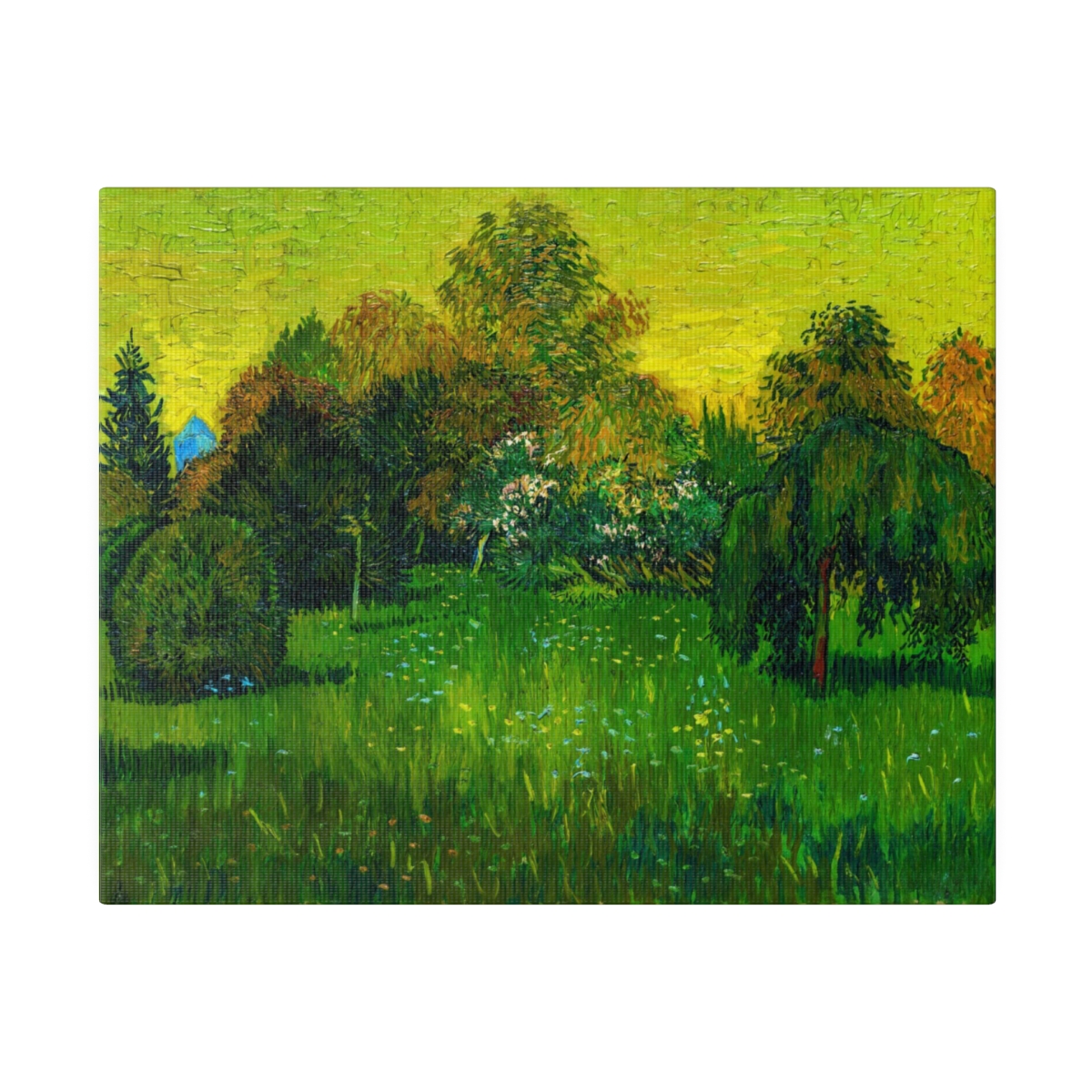 Van Gogh The poet’s Garden - Matte Canvas - Image 2