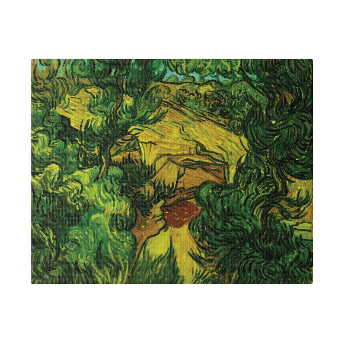 Van Gogh Entrance To A Quarry. Matte Canvas, Stretched, S45-104 - Image 2