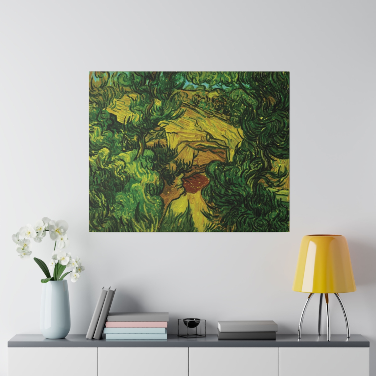 Van Gogh Entrance To A Quarry. Matte Canvas, Stretched, S45-104 - Image 3