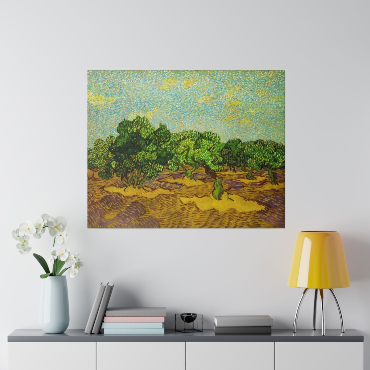 Van Gogh Olive Trees - Matte Canvas - Image 3