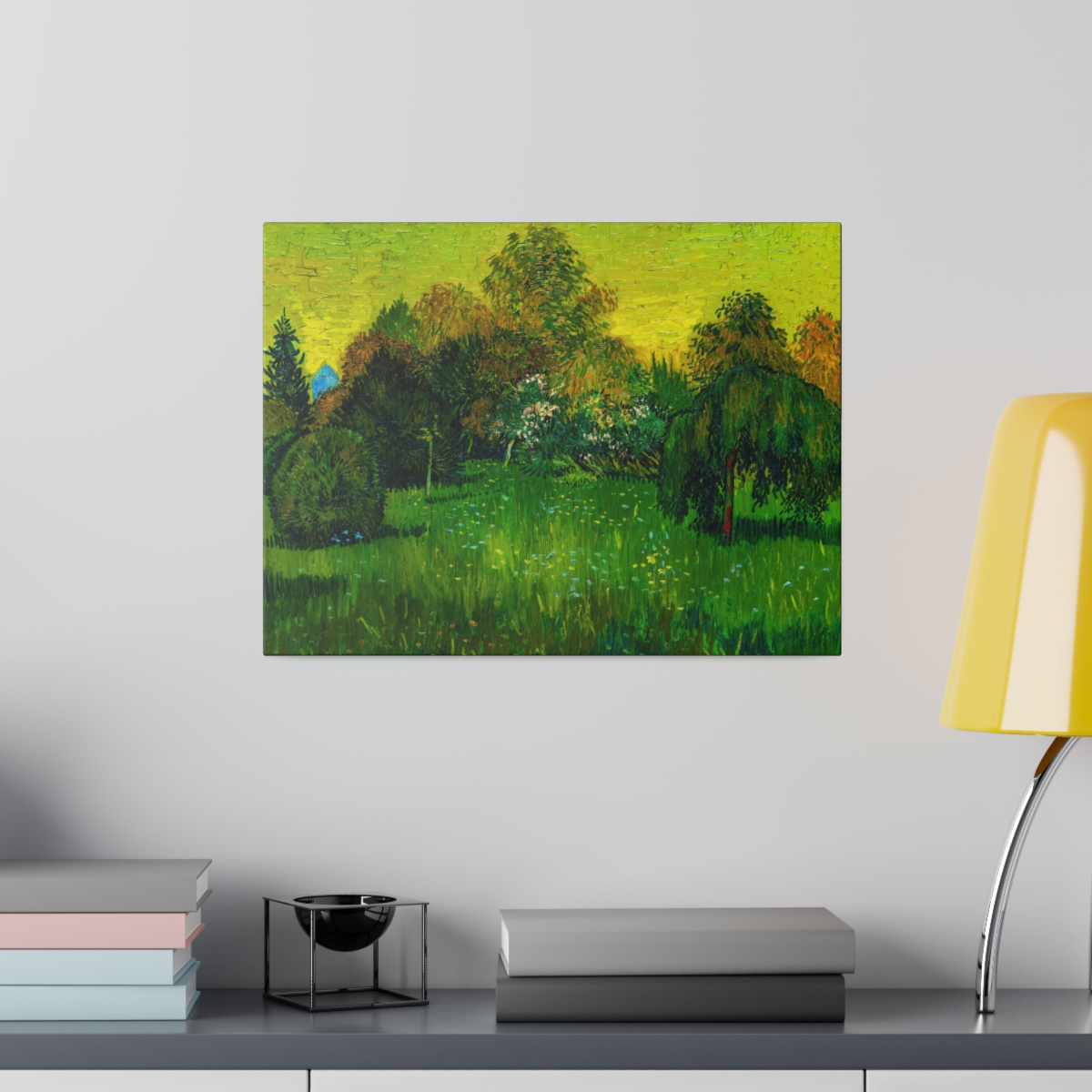 Van Gogh The poet’s Garden - Matte Canvas - Image 3