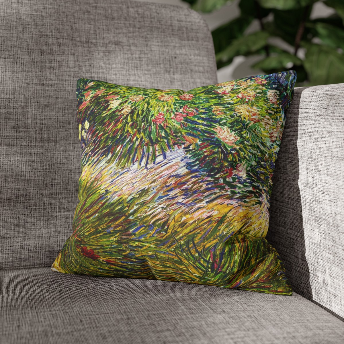 Van Gogh Grass & Butterflies - Pillow Case - Image 5