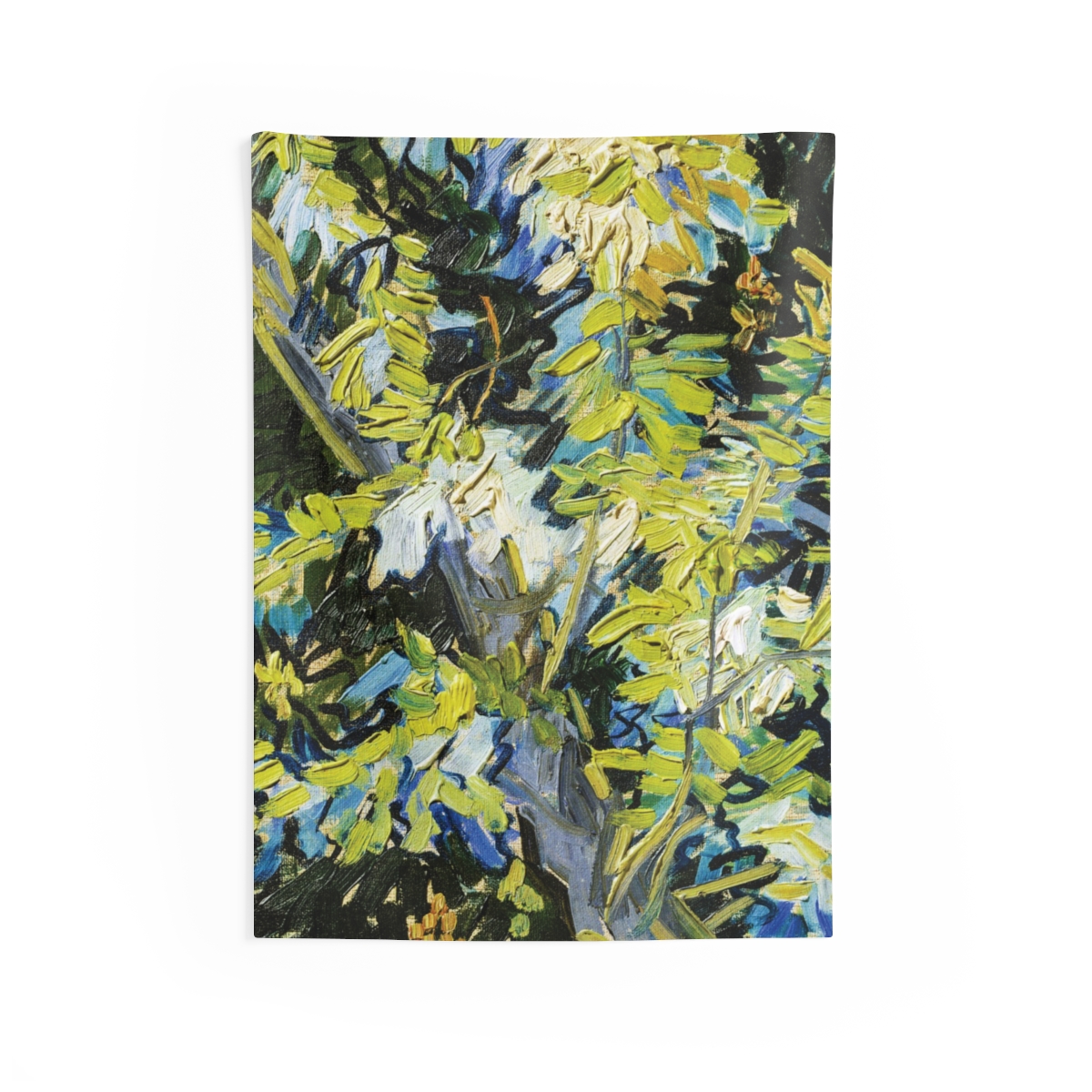 Van Gogh Acacia Branches Artistic Wall Tapestry – Soft, Durable & Quick-Drying - Image 2