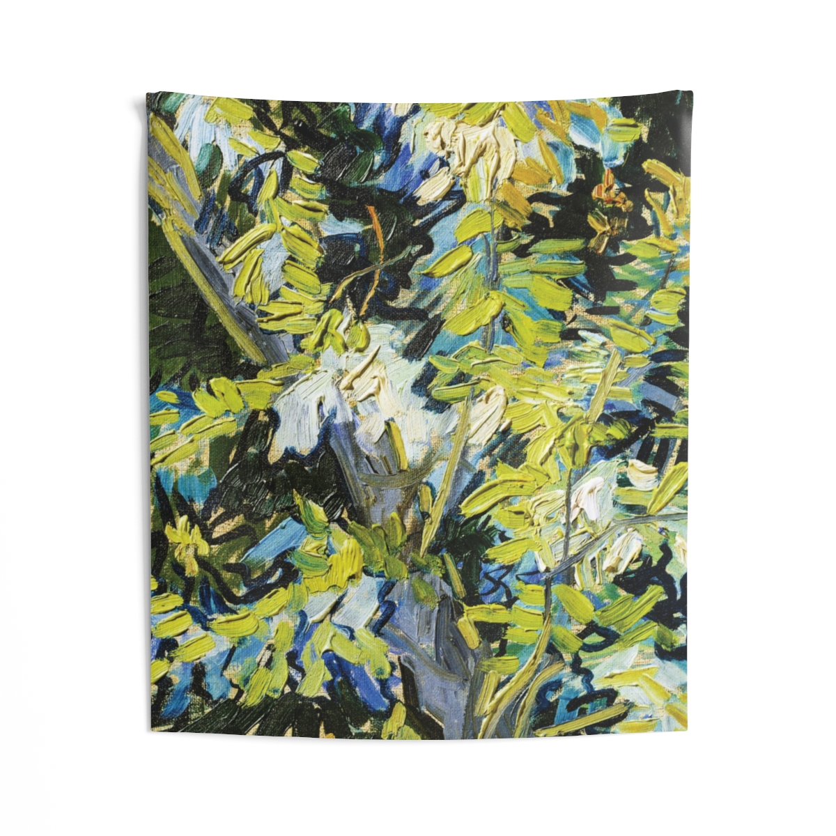 Van Gogh Acacia Branches Artistic Wall Tapestry – Soft, Durable & Quick-Drying
