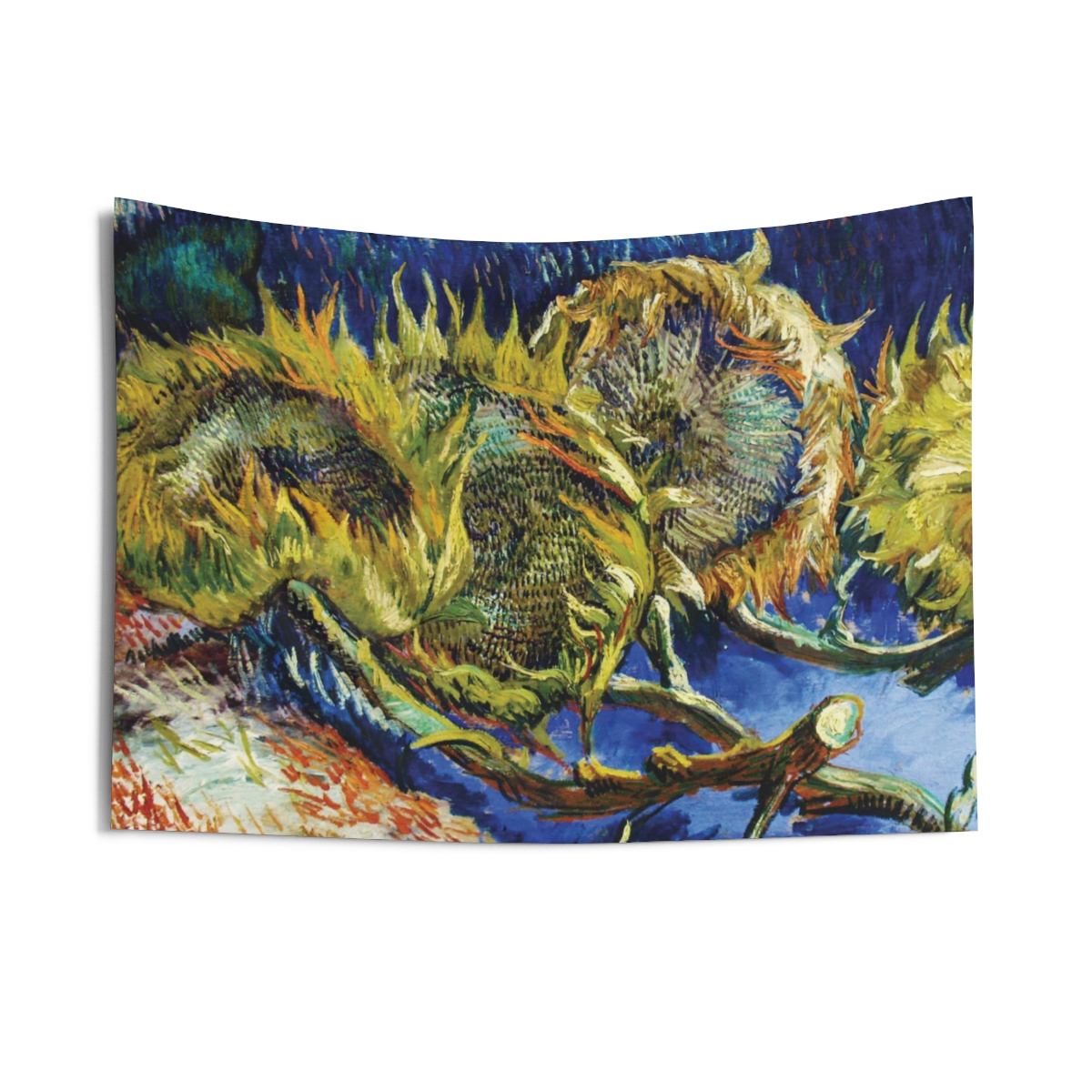 Van Gogh Sunflowers Artistic Wall Tapestry – Soft, Durable & Quick-Drying - Image 2