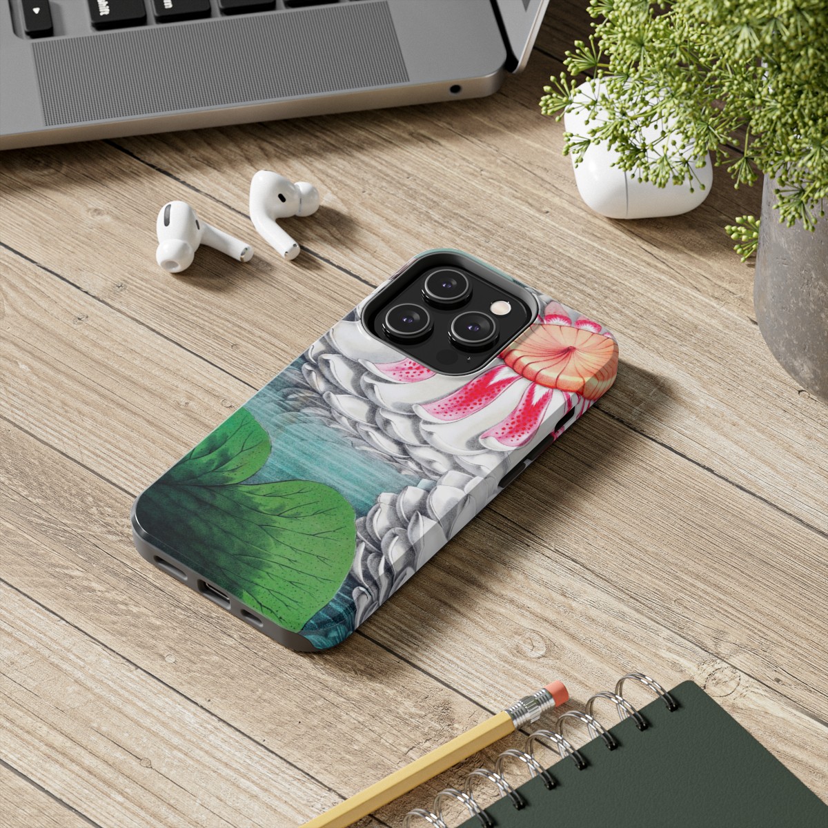 The Great Water Lily iPhone Cases - Tough, Shockproof & Wireless Charging Compatible - Image 2