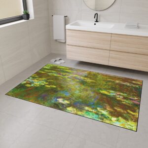 Claude Monet Water Lilies - Floor Mat