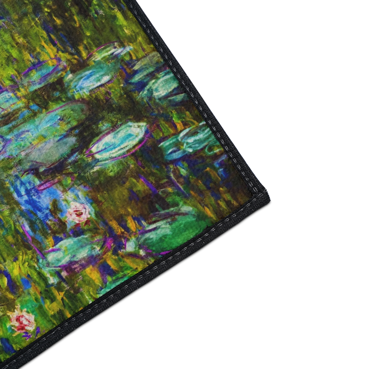 Monet Water Lilies - Floor Mat - Image 4