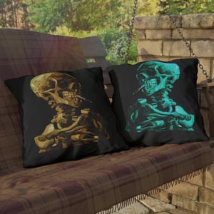 title outdoor pillow