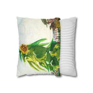Van Gogh Allotment with Sunflower - Pillow Case