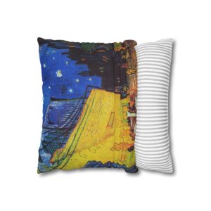 Van Gogh Cafe Terrace at Night - Pillow Case