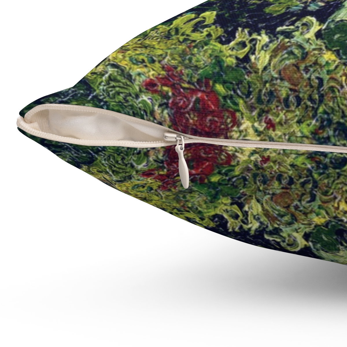 Van Gogh Cypress Trees - Square Pillow - Image 3