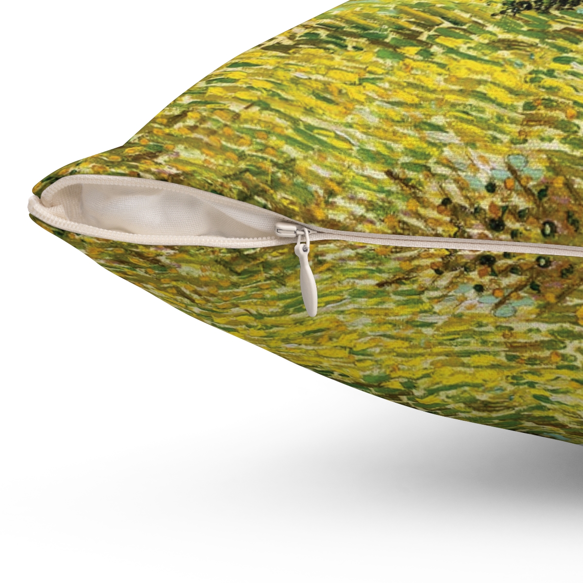 Van Gogh Factories At Clichy - Square Pillow 3 Van Gogh Factories At Clichy - Square Pillow - Image 3