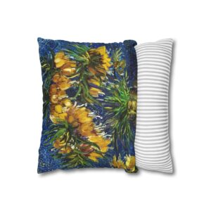 Van Gogh flowers in Vase - Pillow Case