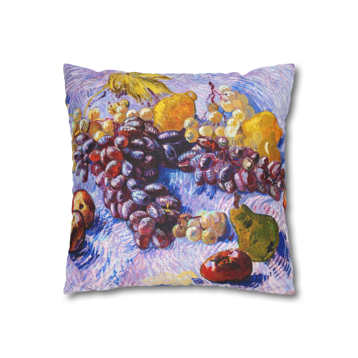 Van Gogh Grapes Lemons Pears & Apples - Pillow Case - Image 3