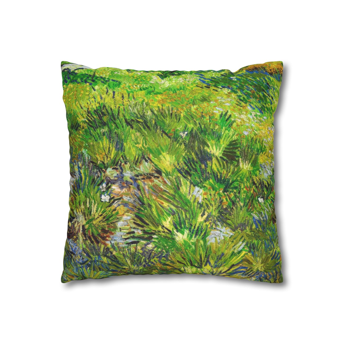 Van Gogh Grass & Butterflies - Pillow Case - Image 3