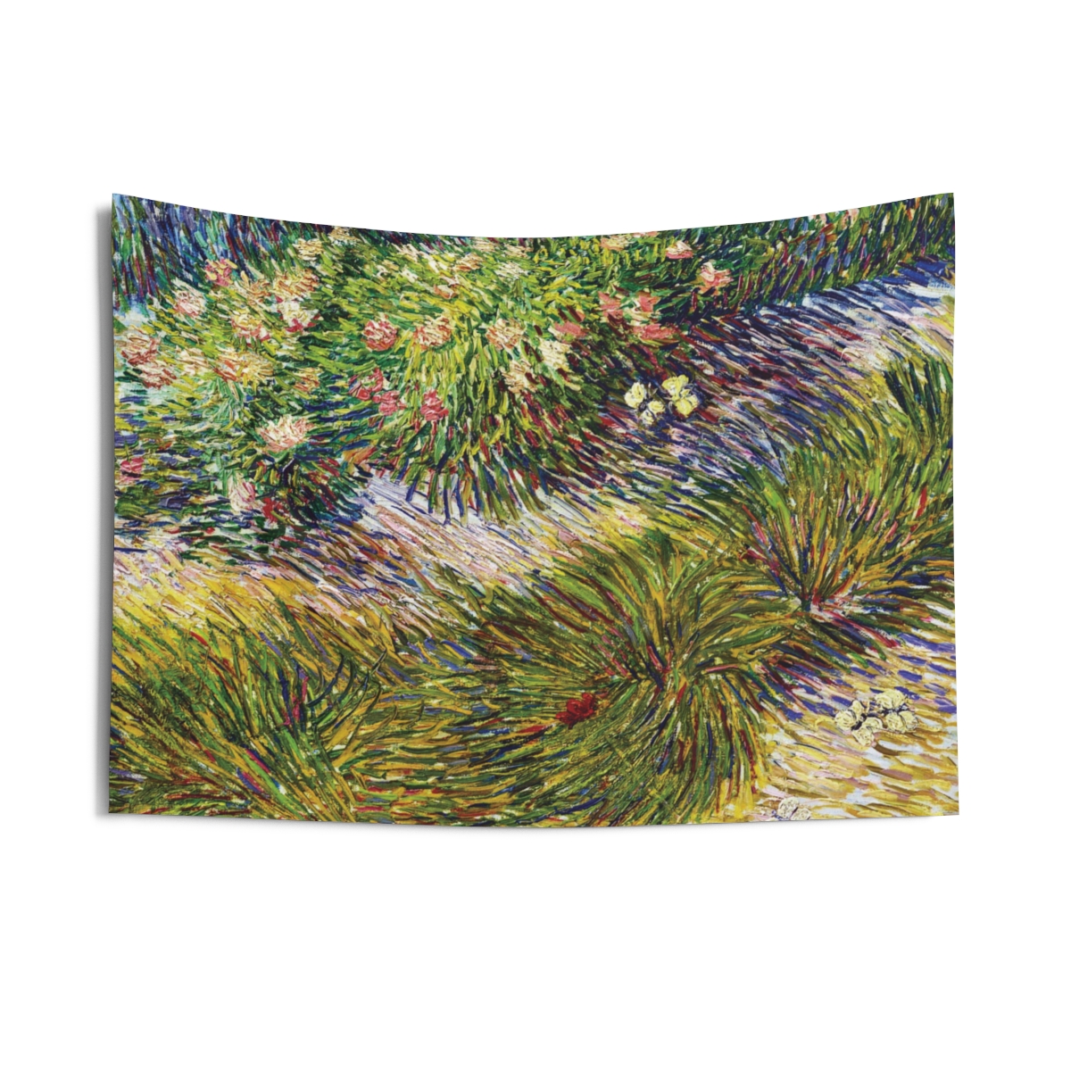 Grass with butterflies