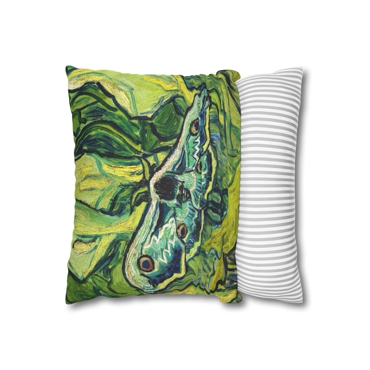 Van Gogh Great Peacock Moth - Pillow Case