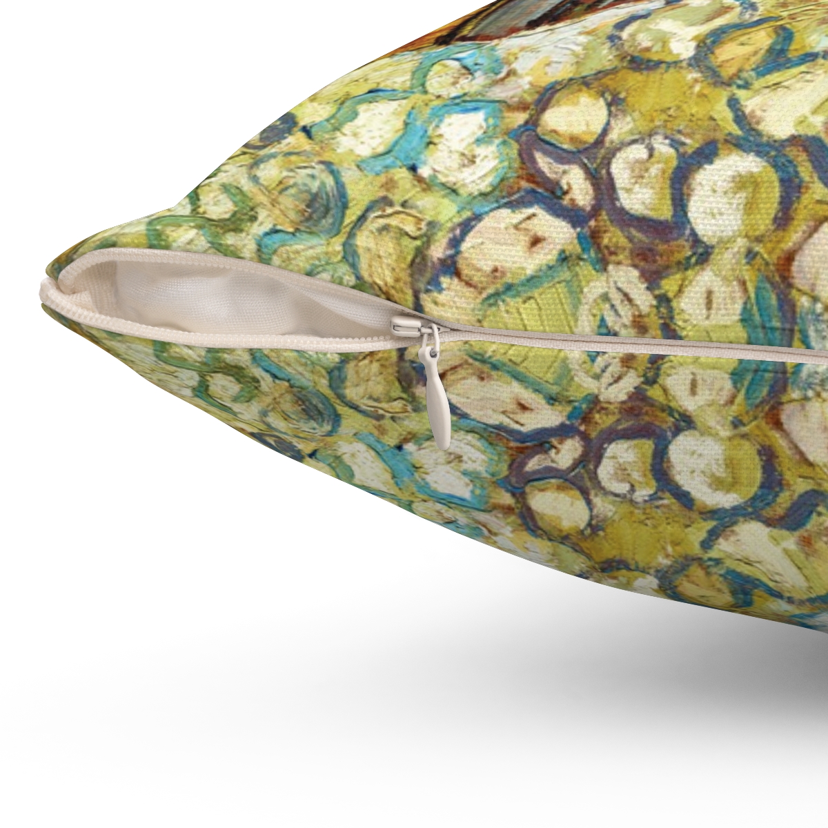 Van Gogh Large Plane Trees - Square Pillow - Image 3