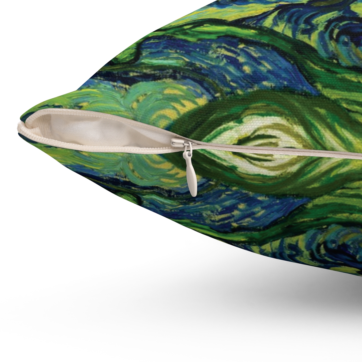 Van Gogh Olive Trees Landscape - Square Pillow 3 Van Gogh Olive Trees Landscape - Square Pillow - Image 3