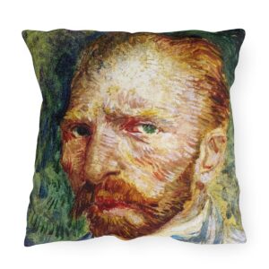 Van Gogh Self-Portrait - Outdoor Pillow