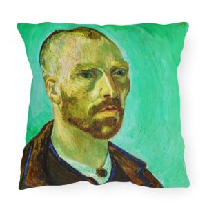 Van Gogh Self-Portrait - Outdoor Pillow