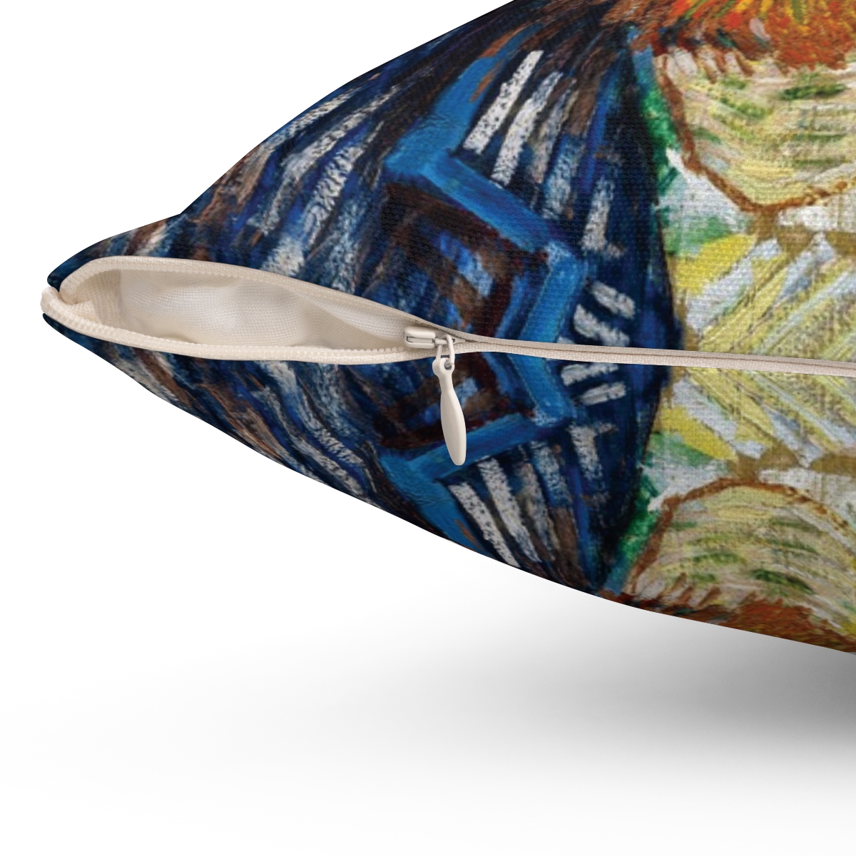 Van Gogh Self-Portrait - Square Pillow - Image 3