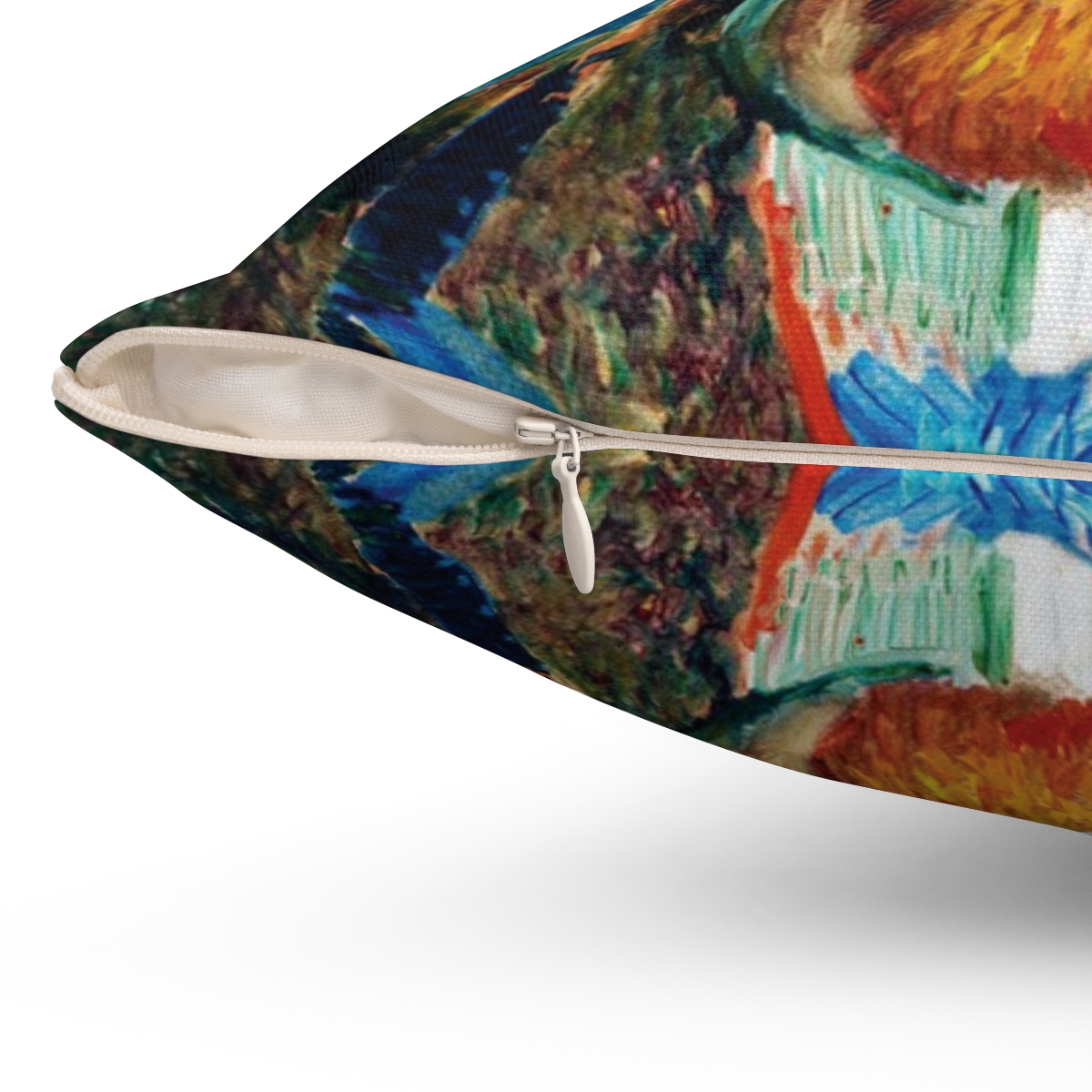 Van Gogh Self-Portrait - Square Pillow - Image 3