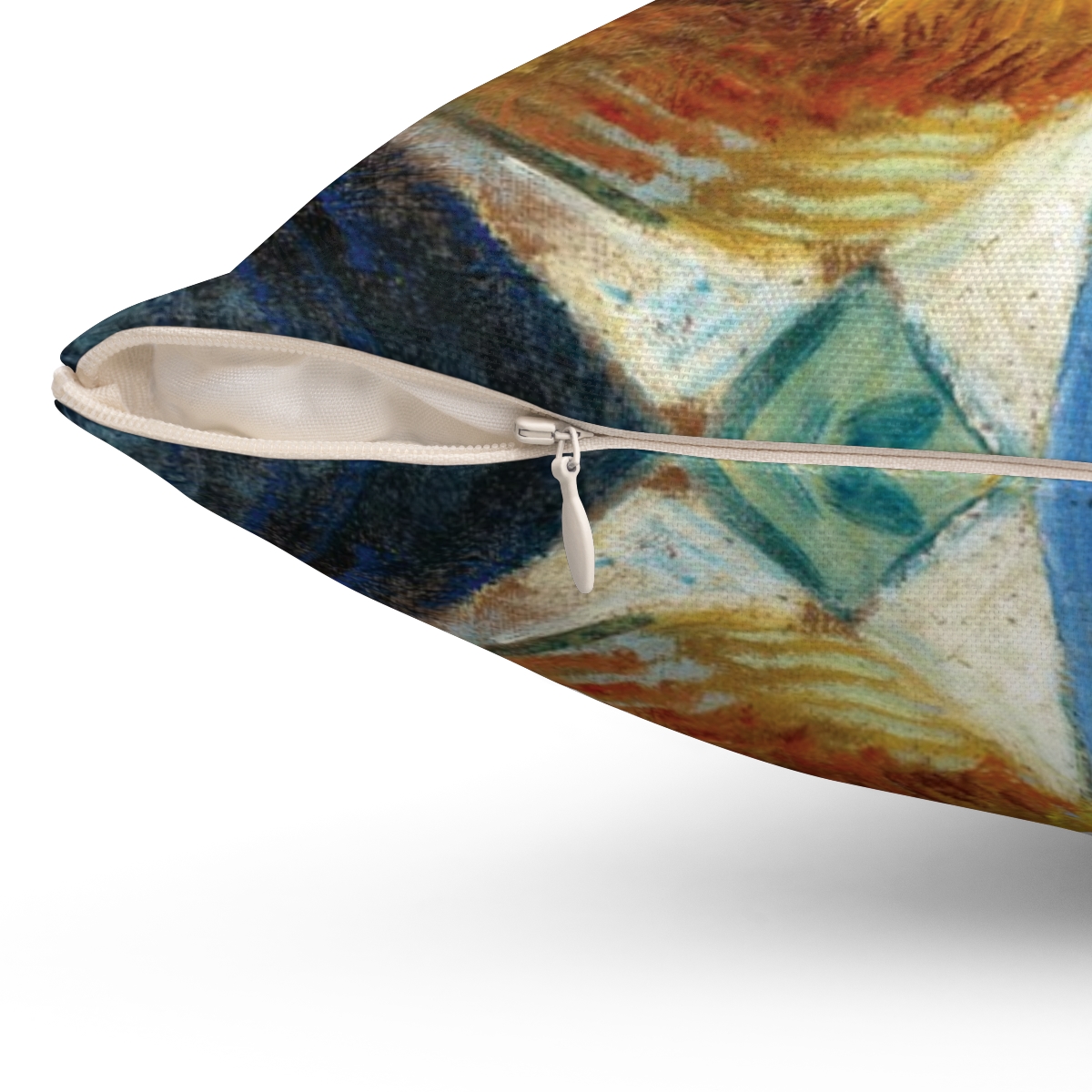 Van Gogh Self-Portrait - Square Pillow - Image 3