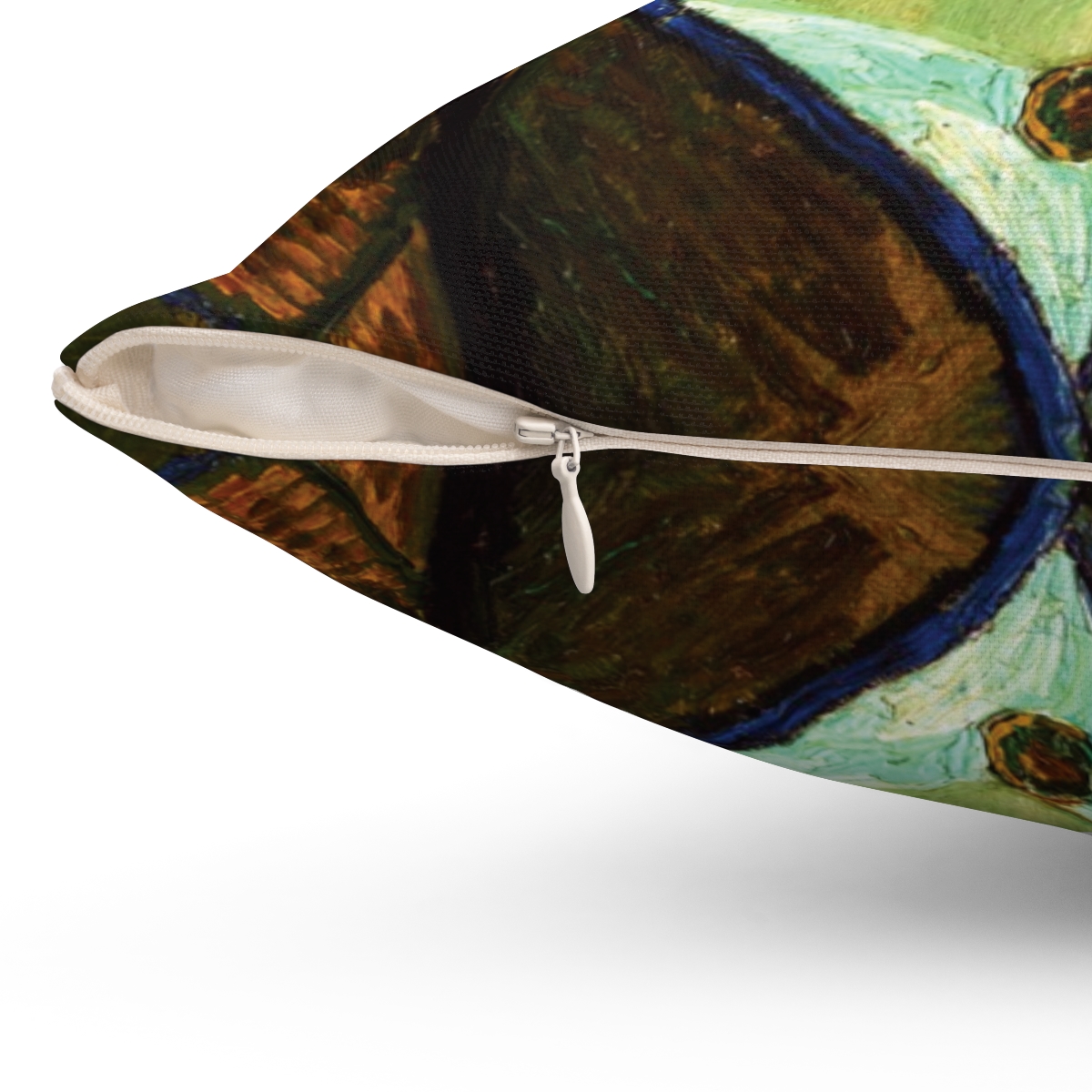 Van Gogh Self-Portrait - Square Pillow - Image 3