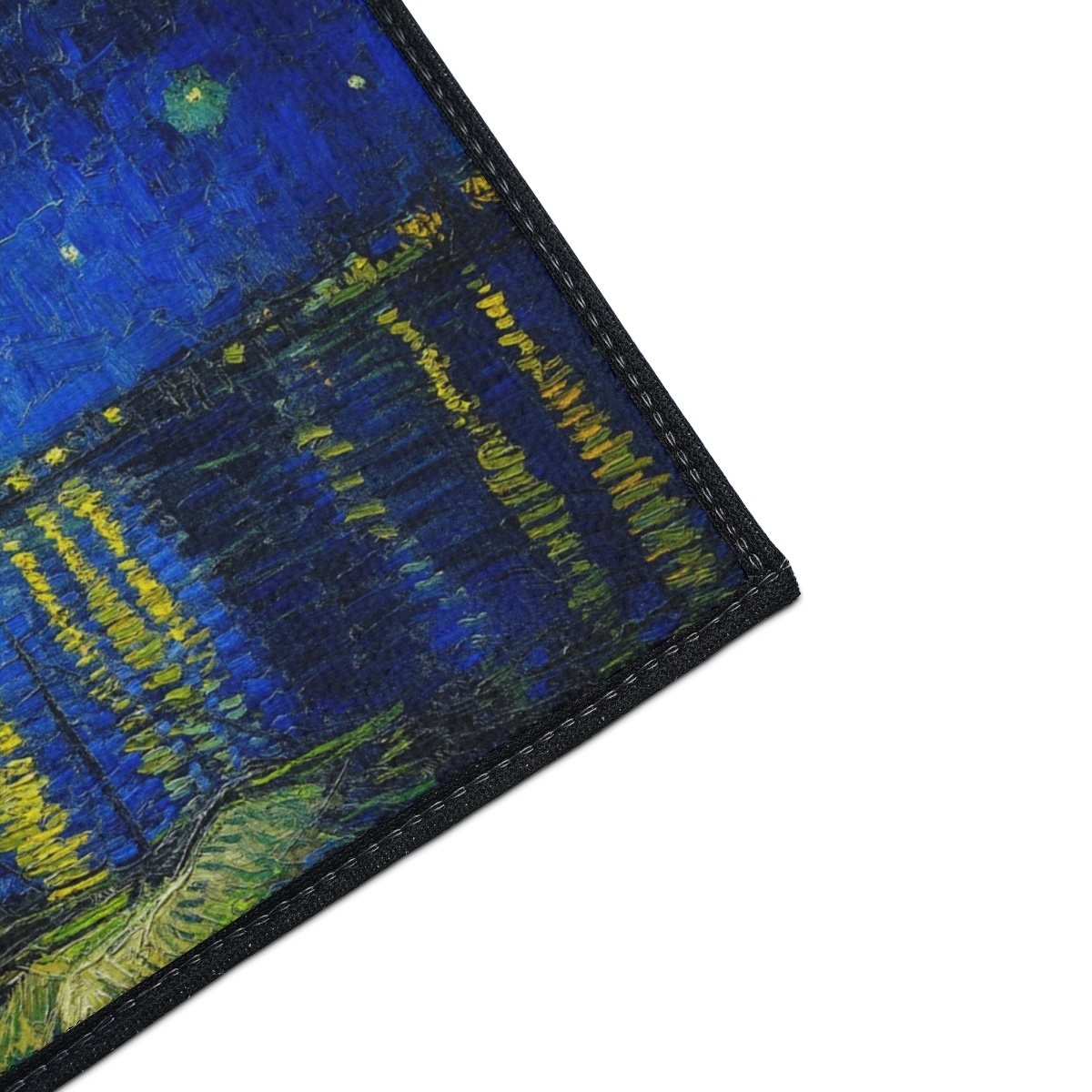Van Gogh Starry Night over the Rhône - Floor Mat 4 Van Gogh Starry Night over the Rhône - Floor Mat - Image 4