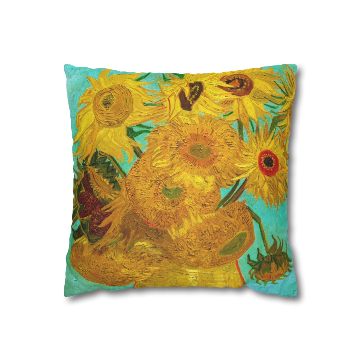 Van Gogh Sunflowers - Pillow Case - Image 2