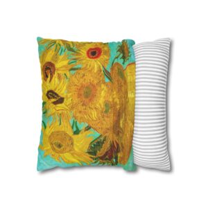 Van Gogh Sunflowers - Pillow Case