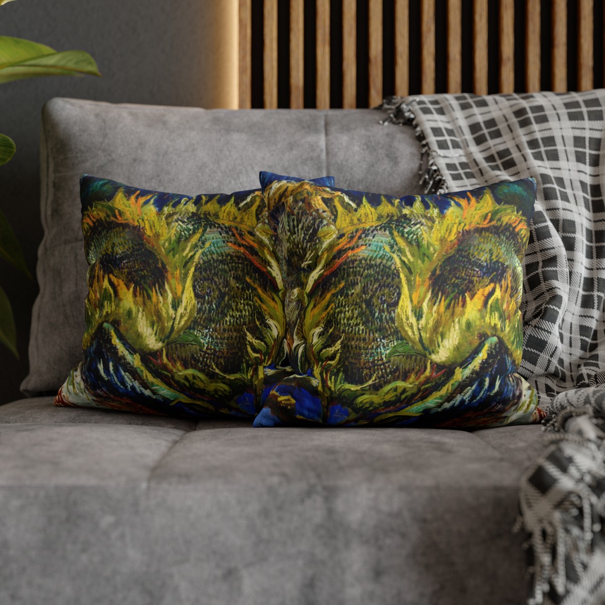 Van Gogh Sunflowers - Pillow Case - Image 6