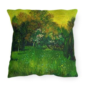 Van Gogh The poet’s Garden - Outdoor Pillow