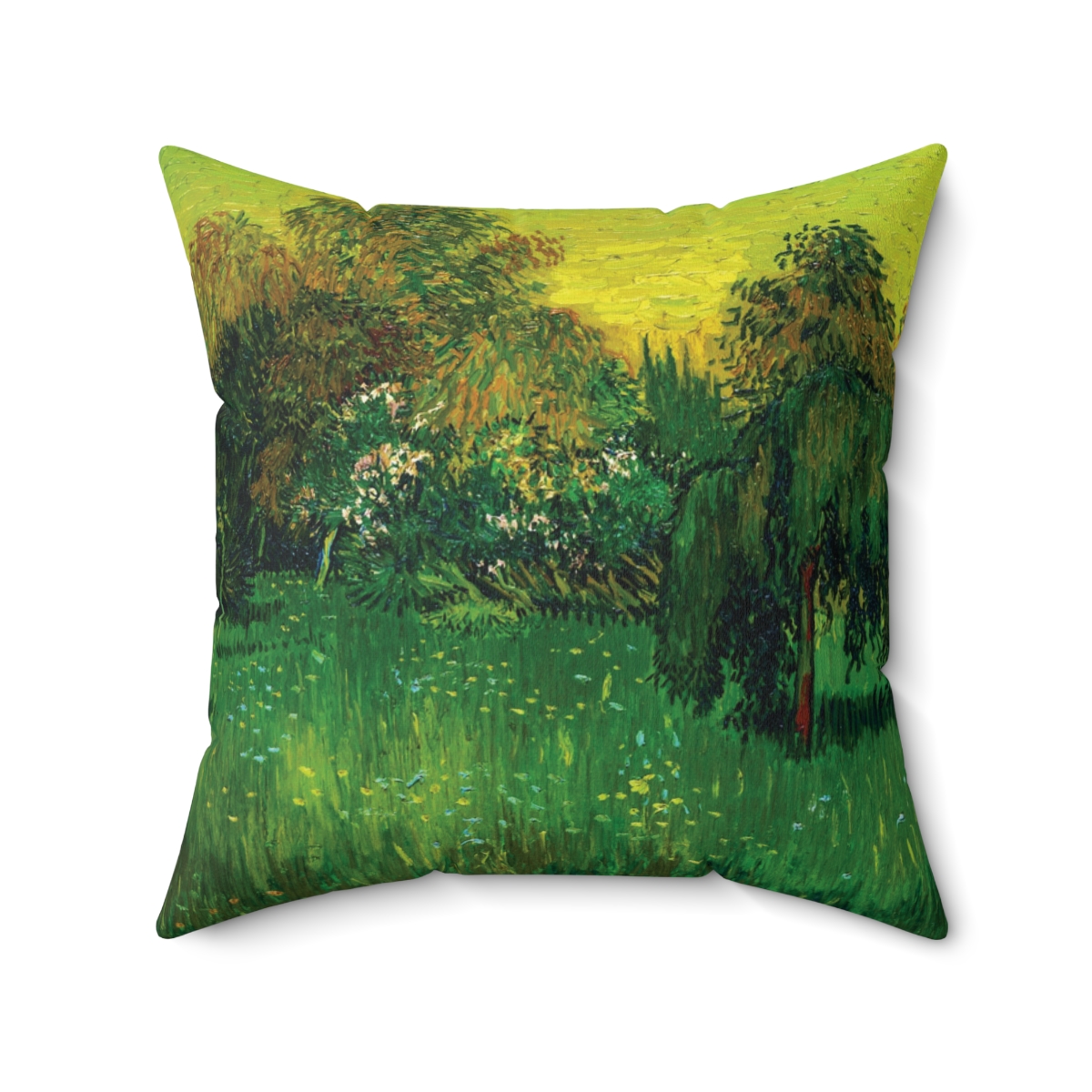 Van Gogh The poet’s Garden - Square Pillow