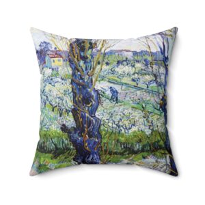 Van Gogh View of Arles - Square Pillow
