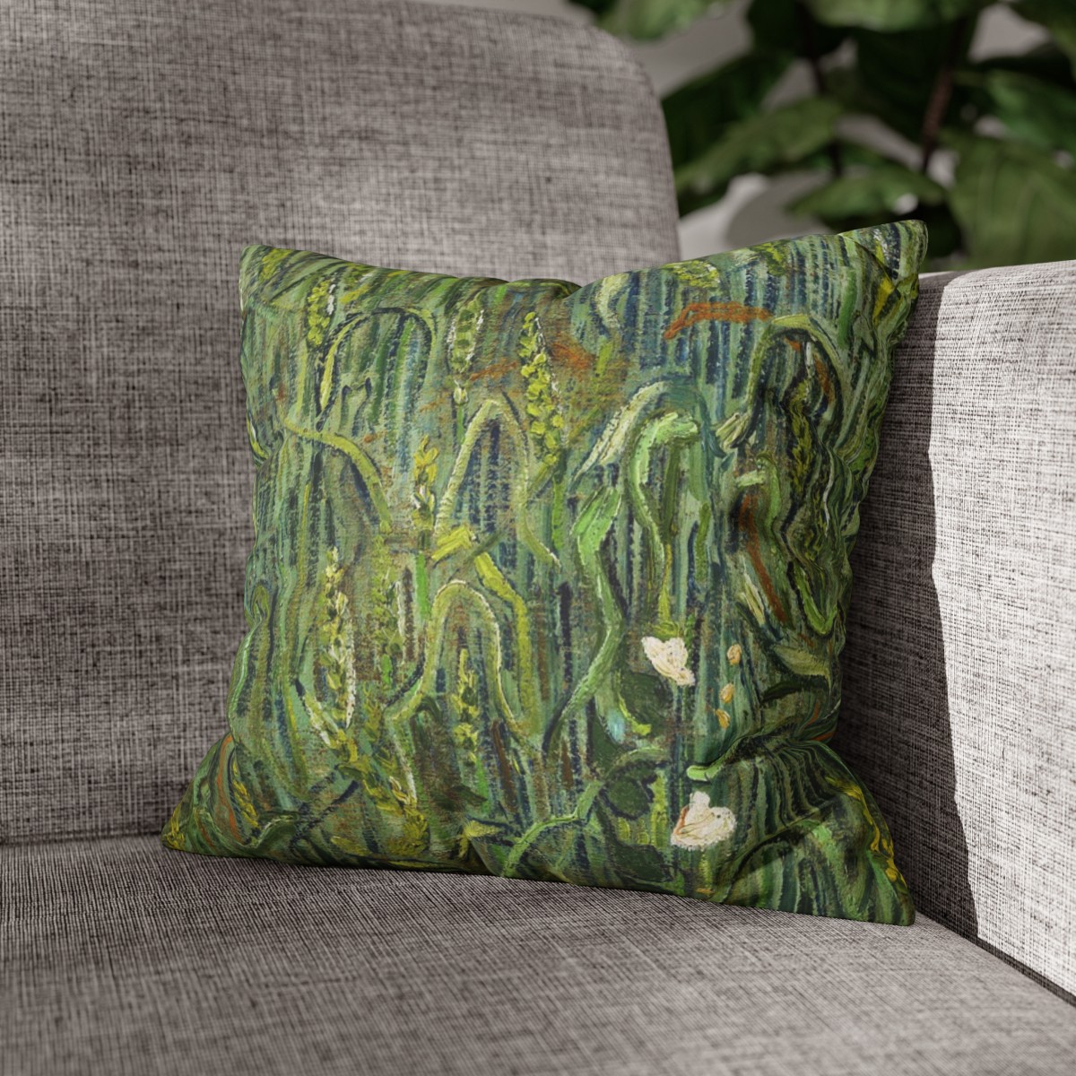 Van Gogh Wheatfield and Butterflies - Pillow Case - Image 5
