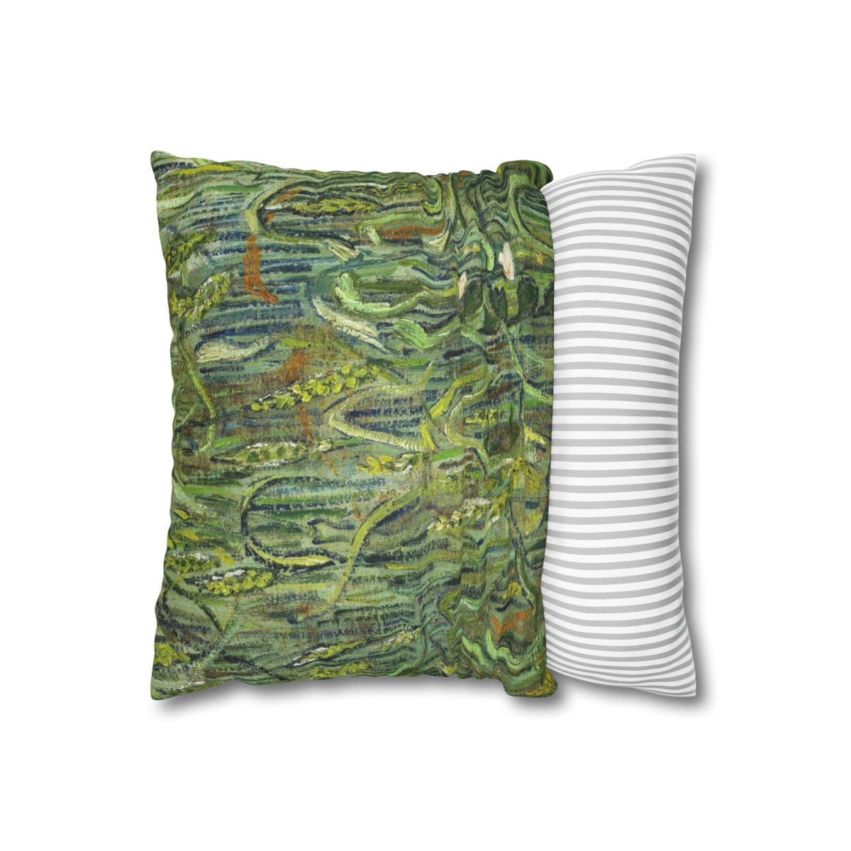 Van Gogh Wheatfield and Butterflies - Pillow Case