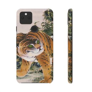 Ancient Tiger on Pixel 5 Phone case