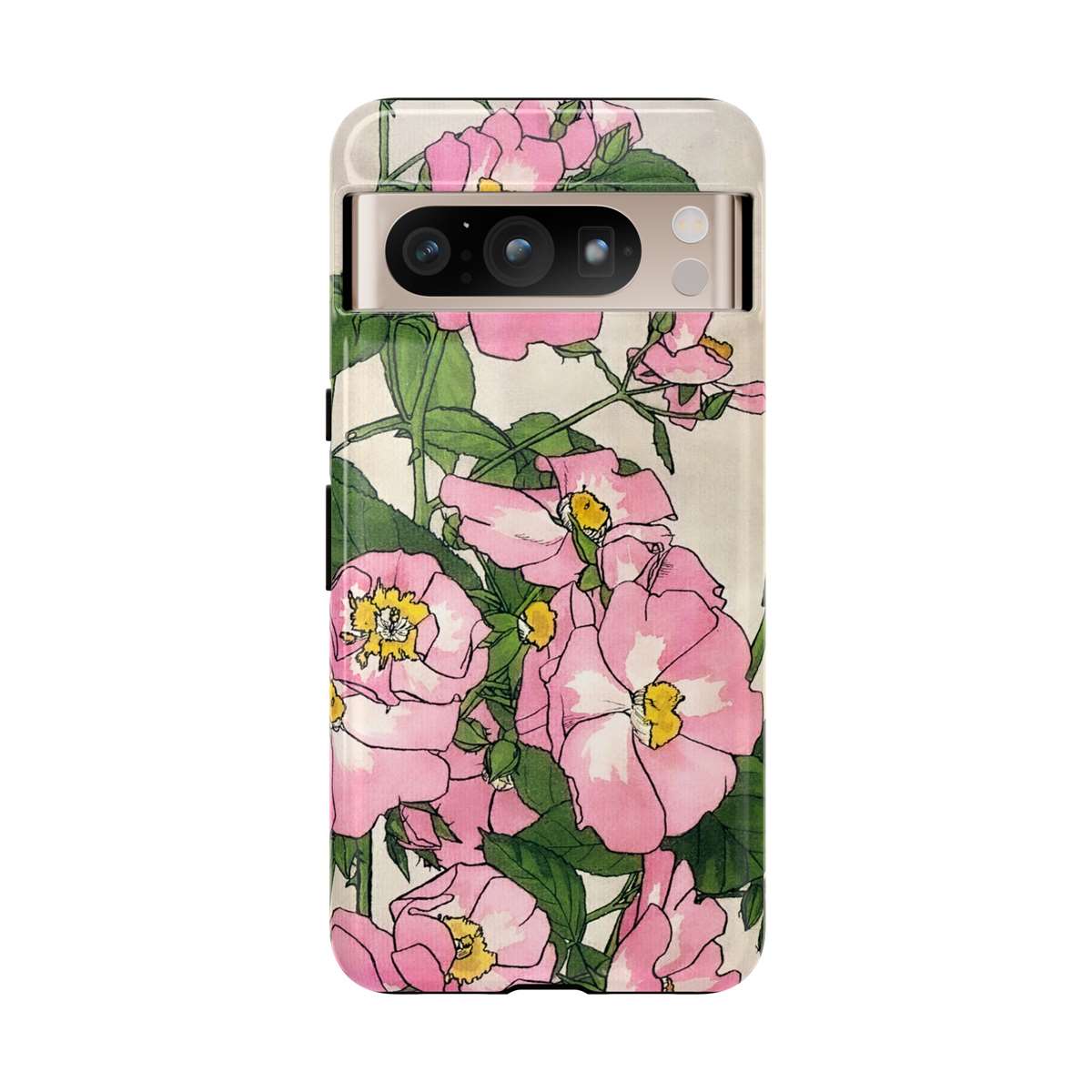 Hannah Borger Prairie Rose Vintage Art Google Pixel Cases
