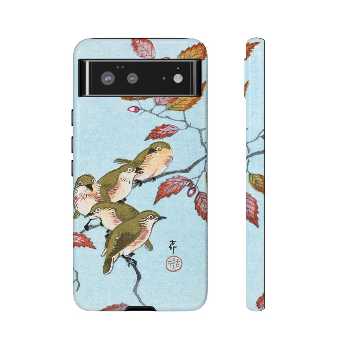 Ohara Koson Japanese Art Birds On Branch Google Pixel Cases