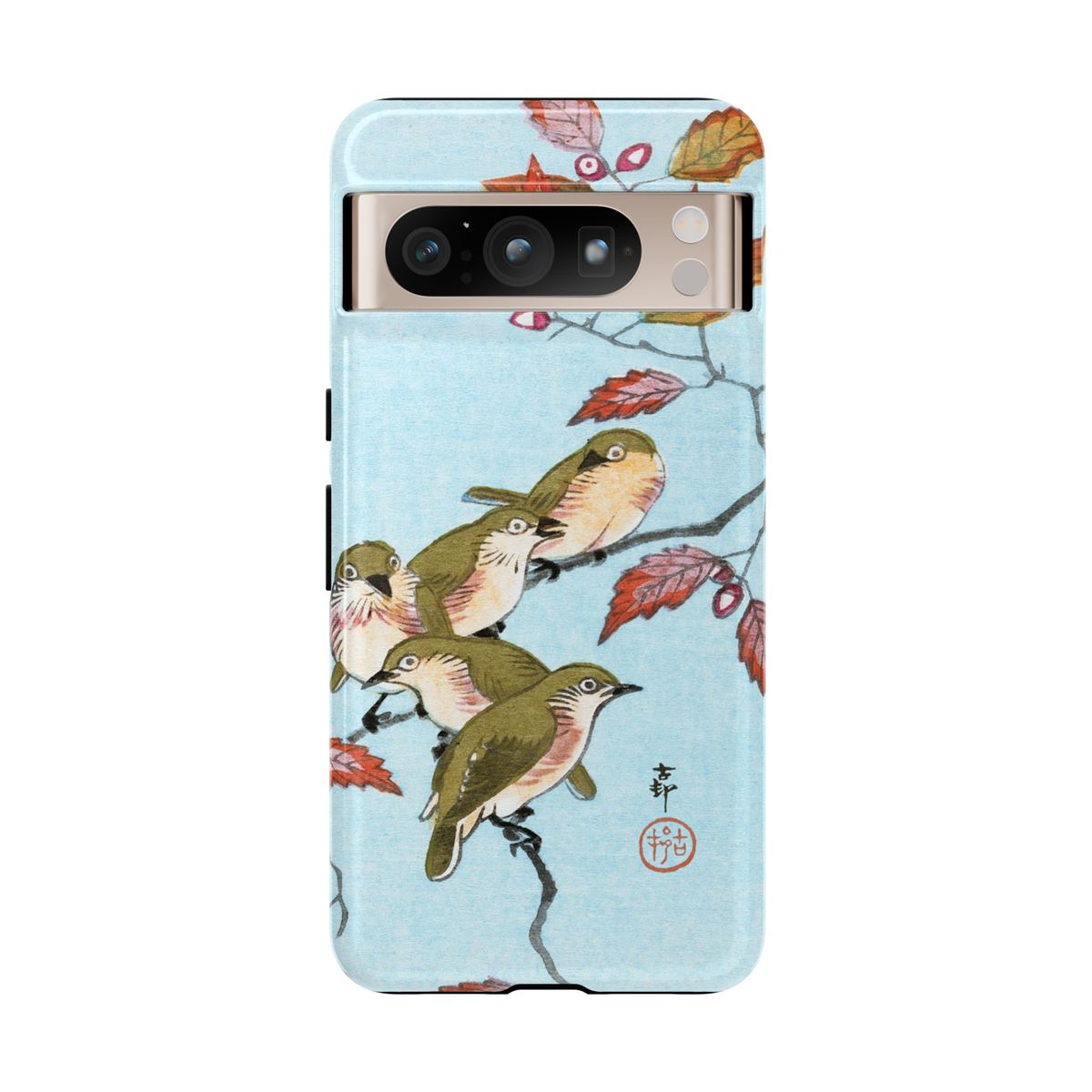 Ohara Koson Japanese Art Birds On Branch Google Pixel Cases - Image 2