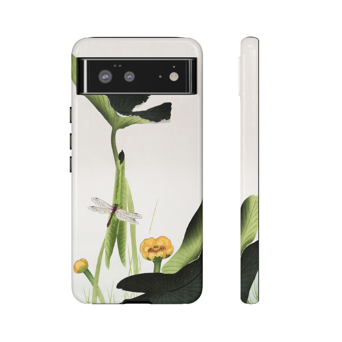 Japanese Art Ohara Koson Dragonfly & Lotus Google Pixel Cases