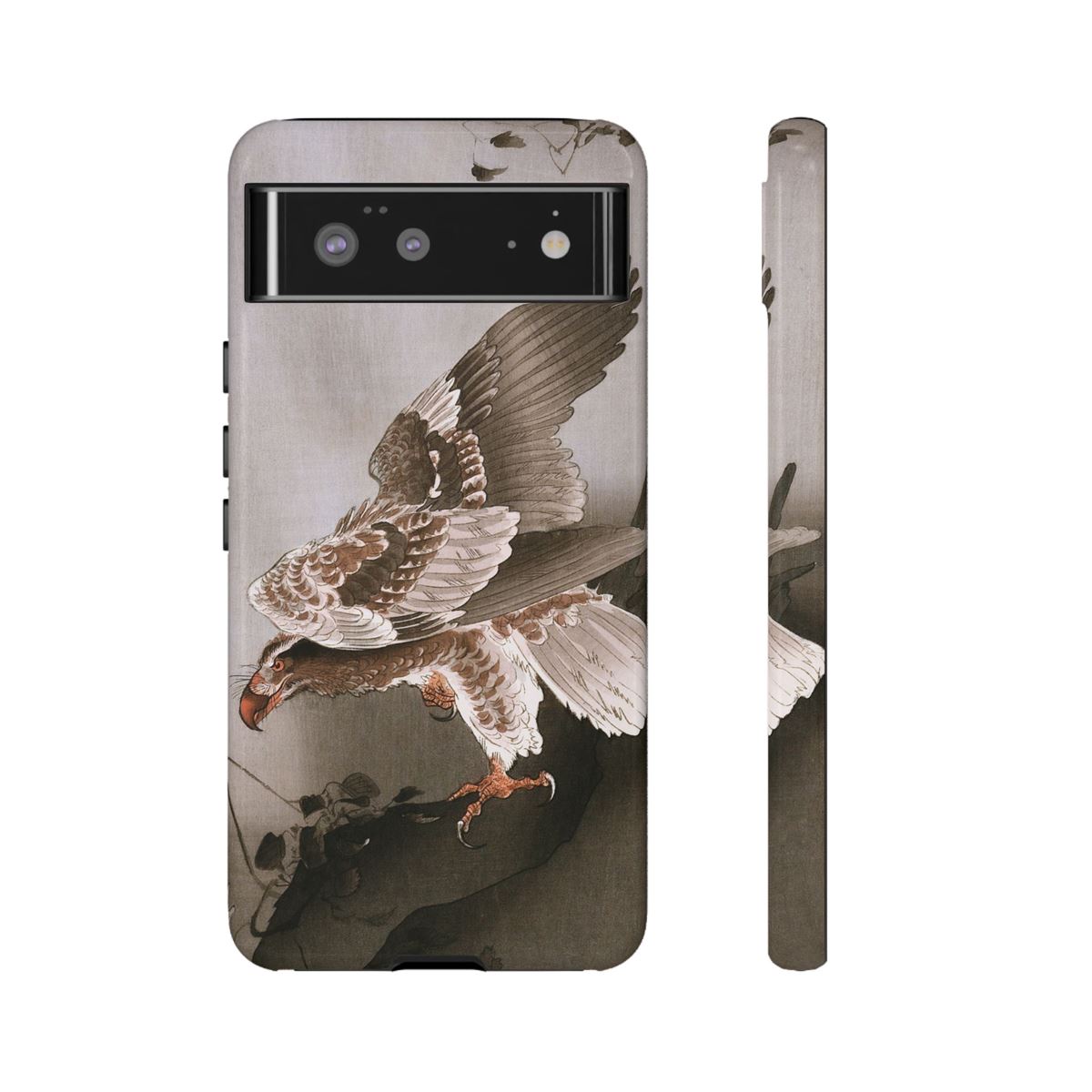 Ohara Koson Japanese Art Eagle Preying Google Pixel Cases