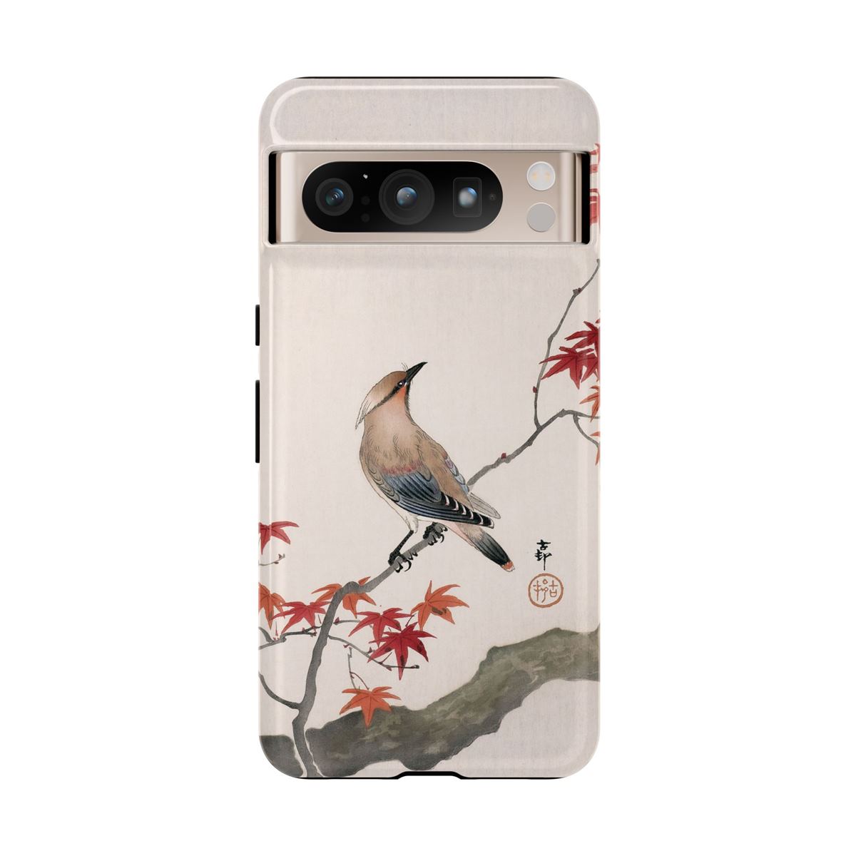 Ohara Koson Japanese Plague Bird Google Pixel Cases - Image 2