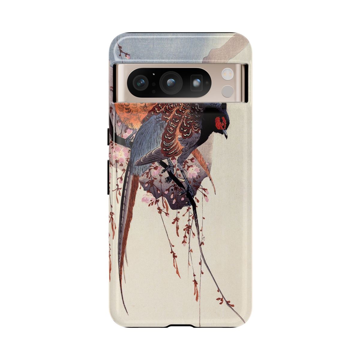 Ohara Koson Japanese Art Pheasant Pair On Branch Google Pixel Cases - Image 2