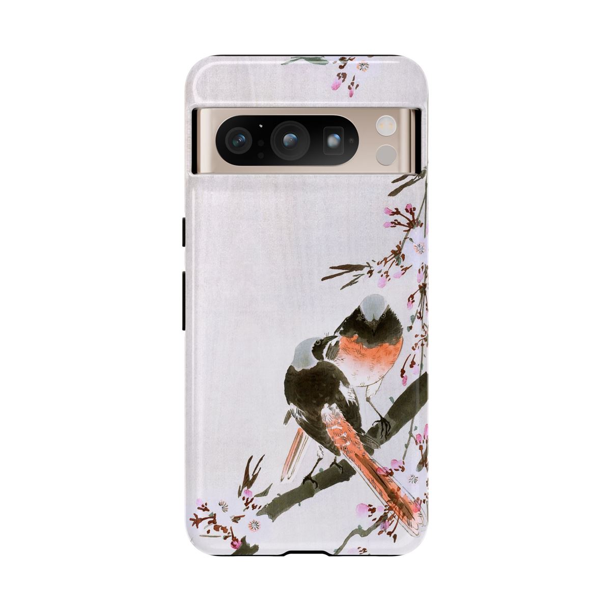Ohara Koson Japanese Art Sable Red Tails Google Pixel Cases - Image 2