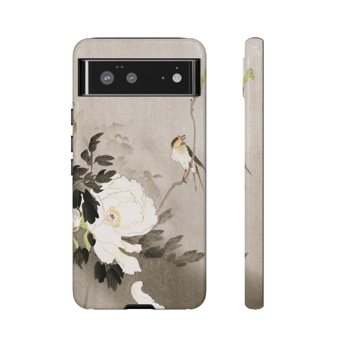 Ohara Koson Japanese Art Swallow & Peony Google Pixel Cases